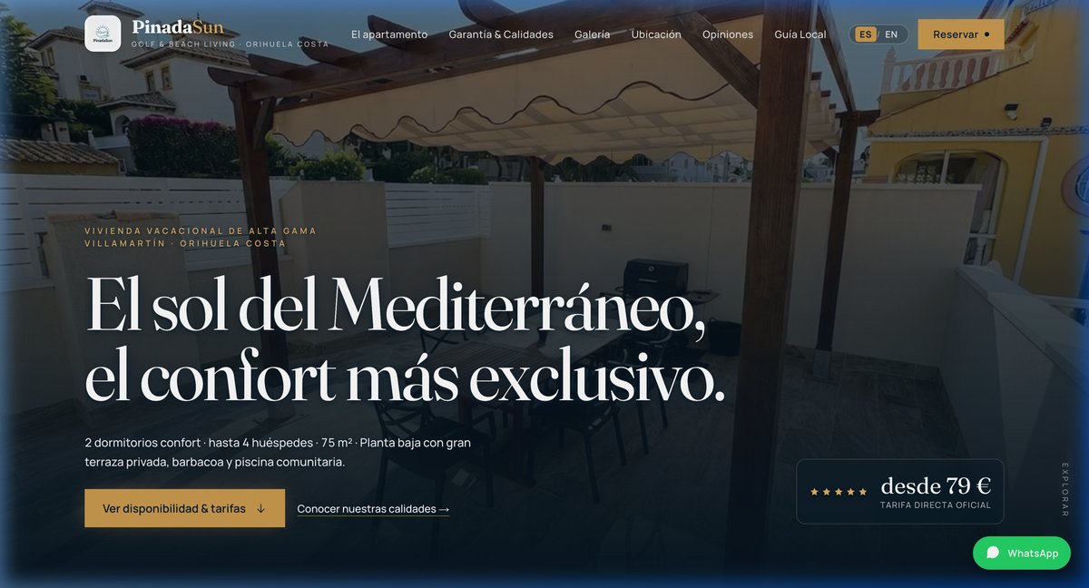 Pinada Sun — Vivienda Vacacional Exclusiva — Pinada Sun Holiday Living